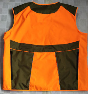 Gilet de chasse sans manches pour homme, couleur unie, multi-poches, respirant, tissu Oxford en polyester, vêtements d'extérieur, saison d'automne - Product Image 2