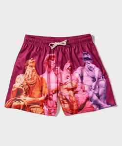 Pantalones Cortos de Baloncesto para Hombre, Retro, Satinados, con Bordado Personalizado al por Mayor - Product Image 1