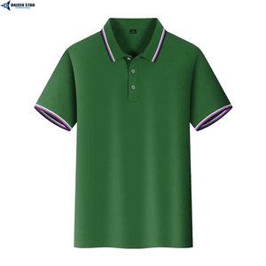 High Quality Cotton Jersey Solid for Shirt Mens Custom Embroidered Logo Anti-Wrinkle Breathable Summer Manufacturer - Product Image 6