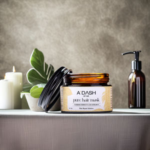 Mascarilla Capilar Pura con Extracto de Tamarindo, Aceite de Coco y Gel de Aloe para Desintoxicar el Cuero Cabelludo, Fortalecer y Dar Brillo al Cabello - Product Image 1