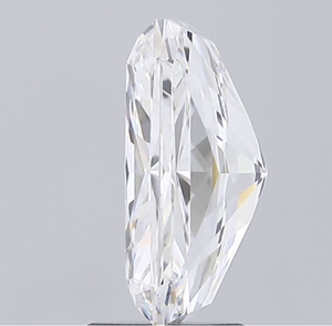 Diamant synthétique cultivé en laboratoire certifié IGI, taille radiant, 3,82 carats, couleur D, clarté VVS2, CVD ROYAL GEMS, pour la fabrication de bijoux, certificat n°. - Product Image 2