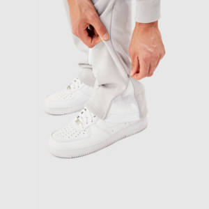 Best Selling <b>Men's</b> French Terry Jogger Pants Loose Fit Breathable Cotton <b>Flared</b> Sweatpants Comfortable Casual Exercise <b>Trousers</b> - Product Image 4