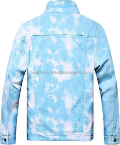 Chaquetas de Mezclilla para Hombre, Invierno, Transpirables, de Secado Rápido, Tallas Grandes, Diseño Personalizado, Cuello Alto, Gran Venta - Product Image 2