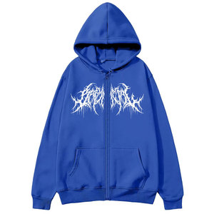 Sudadera con Capucha de Alta Calidad para Hombre, 100% Algodón, Anti-Pilling, con Estampados Gráficos, Estilo Hip Hop, Otoño 2026 - Product Image 6