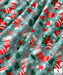Tela de Algodón Ankara con Estampado Africano, Estampado Navideño, Textil de Moda para Prendas, Venta al Por Mayor, Fabricante Personalizado OEM ODM - Product Image 3