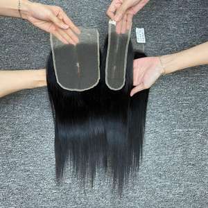 Extensions de cheveux vietnamiennes Remy droites en os noir de haute qualité pour femmes provenant directement du Vietnam - Product Image 1