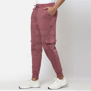 Made in Pakistan <b>Men</b> Casual Trousers Slim Fit Lightweight Mid Waist Pants High Quality Customized Color - Product Image 2