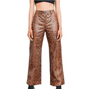 Pantalones de Mujer de Último Diseño en Cuero, Hechos a Medida, a Bajo Precio, para Adultos - Product Image 5