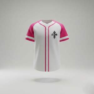 Maillots de baseball en polyester 100% imprimés numériquement, technique d'impression numérique, pour adultes, col en V, haute qualité par RIVIAN ATLANTIC - Product Image 3