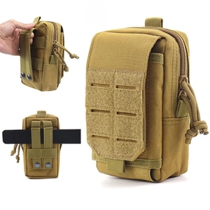 Funda táctica Molle para radio con cinturón, para caza, intercomunicador, impermeable, con forro de nailon suave, cierre de cremallera, para senderismo y uso al aire libre - Product Image 2