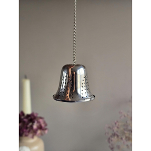 Standard Design Metal <b>Infuser</b> with Sleek Silver Shaded Finished Perfect for Kitchenware Coffee <b>Tea</b> and Espresso Brewing Supplies - Product Image 1