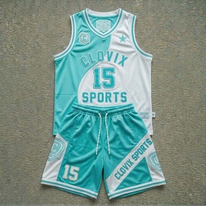 Tenue de basketball réversible personnalisée Clovix Sports de qualité supérieure pour hommes, jeunes et équipes universitaires – Maillot et ensemble uniforme de basketball - Product Image 4
