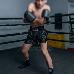 Pantalones Cortos de Boxeo, Sólidos, de Secado Rápido, Transpirables, Personalizados, OEM, al por Mayor - Product Image 4