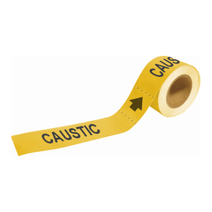 Marqueurs de tuyaux Brady Caustic To-Go pour l'identification des tuyaux de matériaux corrosifs industriels, flexibles - Product Image 2