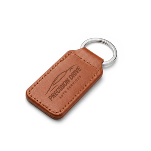 Premium <b>Leather</b> <b>Keyring</b> With Multi Colors <b>Leather</b> Keychains For Corporate Business Souvenirs - Product Image 2