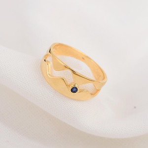 2026 New <b>925</b> Sterling <b>Silver</b> <b>Ring</b> 14K Gold Plated Blue Sapphire Gemstone Band Fine Jewelry At Low Price Direct From The Supplier - Product Image 2