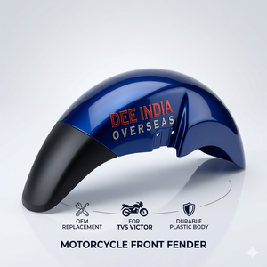 Guardabarros Delantero para Motocicleta TVS Victor |   Guardabarros Delantero de Plástico, Repuesto OEM - Product Image 2