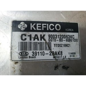 Unidad de Control Electrónico Usada OEM 391102BAK8 para Forte I, II, TD I Koup 2004-2013 - Product Image 2