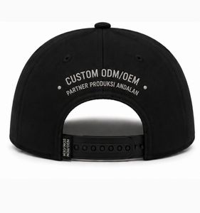 หมวกเบสบอลปักลายแบบกำหนดเอง ODM/OEM ปรับขนาดได้ ผ้าฝ้าย 6 แผง สไตล์ลำลอง สตรีทแวร์ ดีไซน์โลโก้ด้านหน้า สำหรับทุกเพศ - Product Image 2