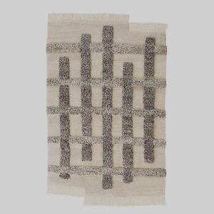 Tapis Kilim en laine tissé à la main, écologique, avec franges |   Dhurrie Bohème Couleur Unie |   Fournisseur en gros de tailles personnalisées - Product Image 4