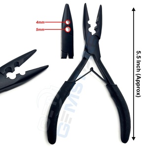 Professional Stainless Steel Hair Extension Tool Kit Durable Reusable Micro Bead Tools Set Closer Opener Pliers Pulling Loop - Product Image 3
