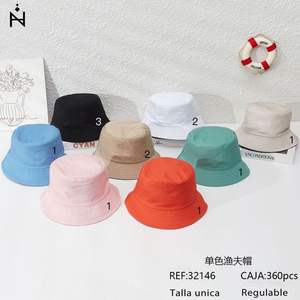 Single Color Sports Fisherman <b>Hat</b> SOMBRERO - Product Image 1