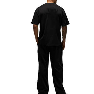 Plain Cotton basic boxy Streetwear Tee with Custom Chest Logo Crew Neck <b>Men</b>’s T-<b>Shirt</b> for OEM Private Label Wholesale Supply - Product Image 2