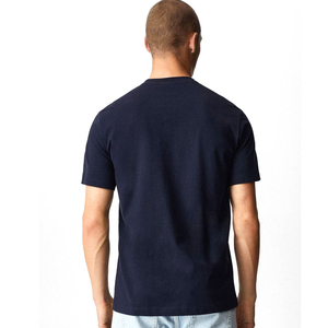 T-shirts pour hommes en mélange de bambou et de coton de haute qualité, col rond, manches courtes, coupe ample, respirants, anti-rétrécissement, 300g - Product Image 3