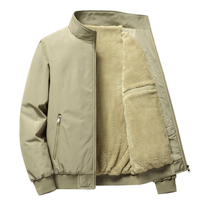 Men's Premium Lightweight Bomber Jacket Casual Zip Up Flight Style Windproof Outdoor Streetwear Fashion <b>Coat</b> with Ribbed Cuffs - Product Image 5