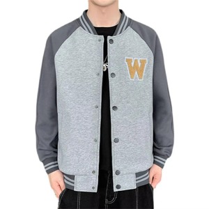 Chaqueta de Béisbol Universitaria de Alta Calidad para Venta en Línea, Ligera, con Bordado, Estilo Letterman, Aspecto Atractivo - Product Image 5