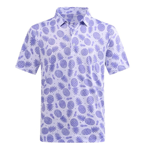 Chemise de golf pour homme, respirante, à séchage rapide, décontractée, compressée, grande taille, brodée, unie, à manches courtes, personnalisée, 100% coton, OEM - Product Image 2