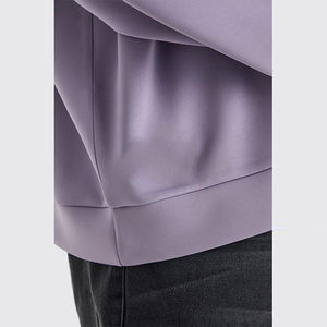 Sweat-shirt surdimensionné personnalisé de haute qualité, col rond, en tissu French Terry, pour homme, en coton, pour l'automne - Product Image 4