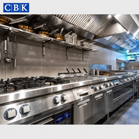 Peralatan Restoran Set Penggorengan, Panggangan, dan Grill Listrik/Gas 1500W 220V Stainless Steel Peralatan Dapur Restoran