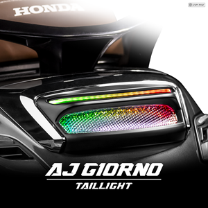 อุปกรณ์เสริม Giorno 125 ไฟท้าย LED ไฟเบรก ไฟหยุด AJ Custom Retrofit อะไหล่เพิ่มประสิทธิภาพ จัดส่งทั่วโลก PnP - Product Image 6