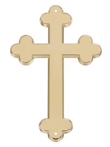 Metal Made Bishop's Blessing Crucifix Eco-friendly Customizable Custom Color Offset Printing Christian Catholic Church Crucifix - Product Image 3