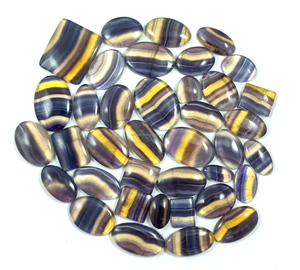 Fluorite Naturelle en Vrac, Pierres Précieuses, Fournisseur d'Exportation, Cabochons, Pierres Facettées, Cristal, Vente en Gros, Inde - Product Image 4