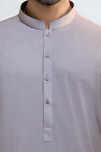 Nouveau costume traditionnel afghan pour homme, Salwar Kameez 2 pièces, couleur unie, formel/décontracté, toutes saisons, Kurta Salwar indien pakistanais - Product Image 3