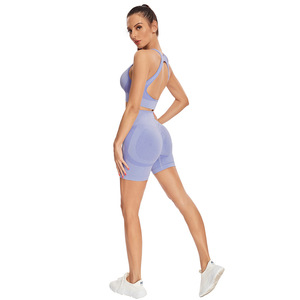 Conjunto Deportivo de Yoga para Mujer, Sujetador Deportivo y Leggings, Dos Piezas, Ropa Deportiva para Gimnasio, Entrenamiento y Ejercicio - Product Image 3
