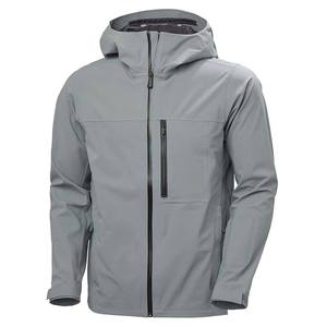 Chaqueta de senderismo resistente al viento para mujer, fabricada con tejido de punto laminado, para compradores de ropa promocional al por mayor - Product Image 1