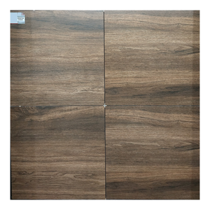 กระเบื้องปูพื้นและผนัง Geveeter Choco Dark Walnut ลายไม้ ขนาด 60x60 มม. ป้องกันการลื่น ทนกรด - Product Image 1