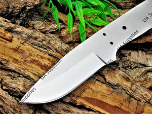 มีดทำมือเหล็กคาร์บอนสูง 1095 คมกริบ 58 HRC ปรับแต่งได้ตามต้องการ OEM/ODM/OBM ขายส่ง ใบมีดทรง Drop Point สำหรับตั้งแคมป์และล่าสัตว์ - Product Image 2