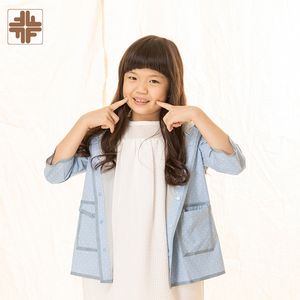 Chaqueta de lluvia fina de verano para niños ODM RPET para niños - Product Image 4