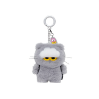 Porte-clés mini Zoa Line Friends G-Dragon K-POP Zo&Friends, pendentif en peluche Zoa, couleur grise