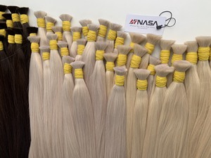 ผมต่อชาวเวียดนามแท้613มัดตรงความยาวทั้งหมดโดยเครื่องทำผมนาซ่าวาดคู่ - Product Image 5