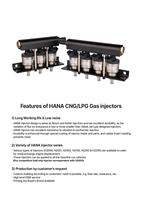 [HANA] H2100 Nouveaux moteurs de camions poids moyens à lourds haute puissance 3 000 cm³ Kit GPL/GNC Injecteur Common Rail Lovato Métal DC 12V Garantie 2 ans
