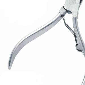 Coupe-ongles en argent pour podologie, robuste, pour ongles épais et atteints de mycose, facile à manipuler avec une prise confortable - Product Image 2