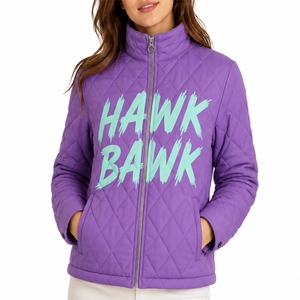 Chaqueta Moderna Acolchada para Mujer, Estilo Casual Diario, Chaqueta Acolchada con Cierre - Product Image 1