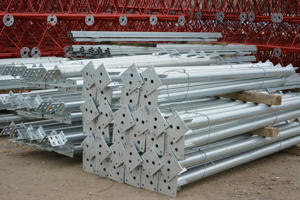 Torre de Acero Galvanizado por Inmersión en Caliente Autoportante de 50 m para WiFi y Telecomunicaciones, Certificación JIS/ASTM, de V-Coating Vietnam - Product Image 5