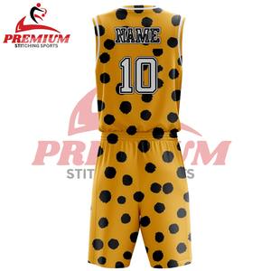 Uniforme de Baloncesto Personalizado con Logotipo y Estilo, Superventas, Unisex, Tallas Grandes, Sublimado, Transpirable y que Absorbe la Humedad - Product Image 5