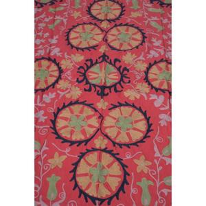 Lavinas Handmade Vintage Cotton Kantha Suzani <b>Quilt</b> Floral Boho Indian Eco-Friendly Washable All-Season Bedspread <b>Throw</b> Blanket - Product Image 3